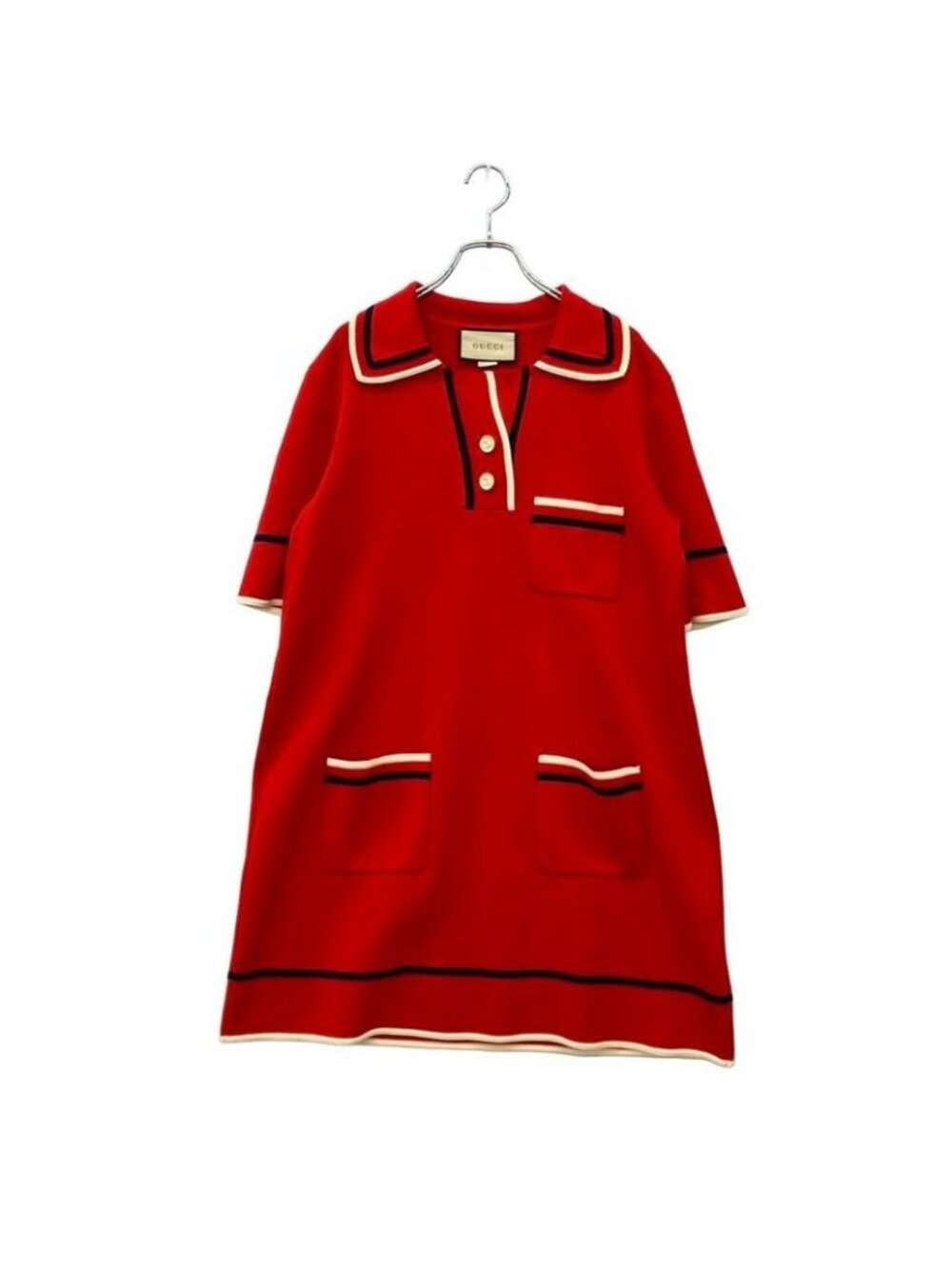 Gucci Short Sleeve Dress Polo Fine Cotton